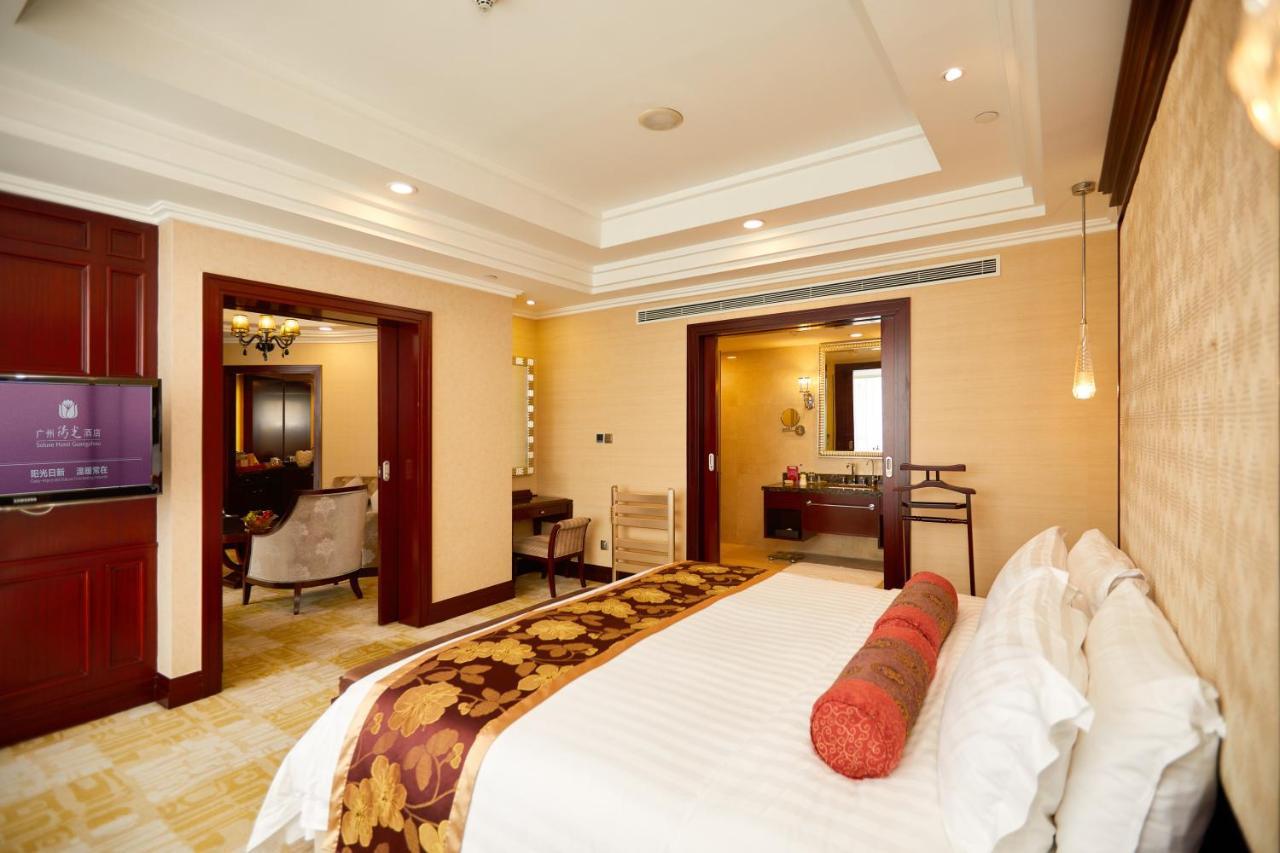 Soluxe Hotel Guangzhou - Overseas Buyers Registration Service&Canton Fair Free Shuttle Bus 15 Apr To 05 May Εξωτερικό φωτογραφία