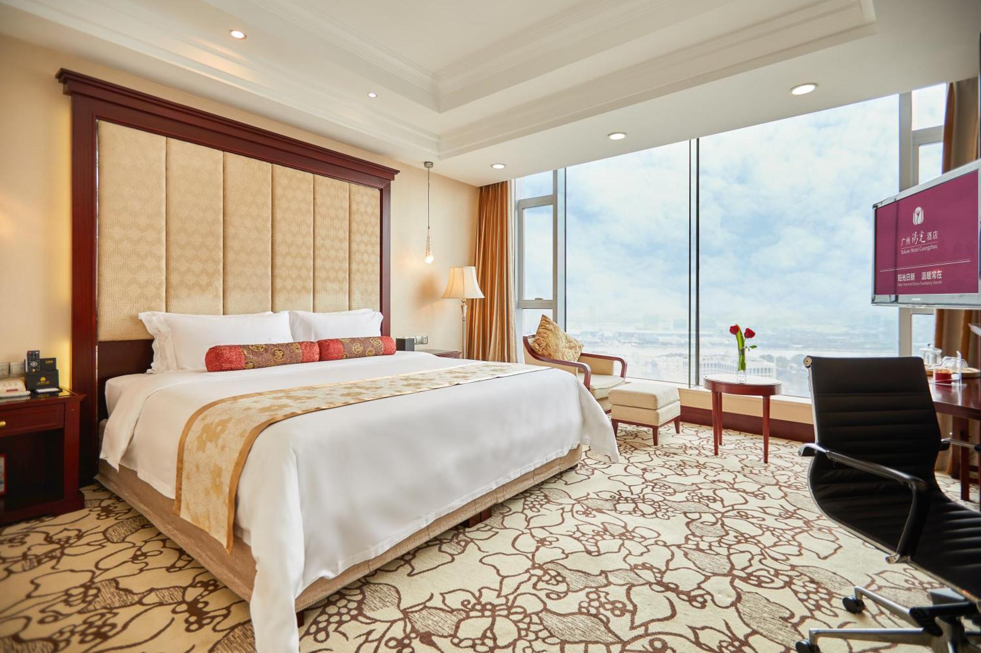 Soluxe Hotel Guangzhou - Overseas Buyers Registration Service&Canton Fair Free Shuttle Bus 15 Apr To 05 May Εξωτερικό φωτογραφία
