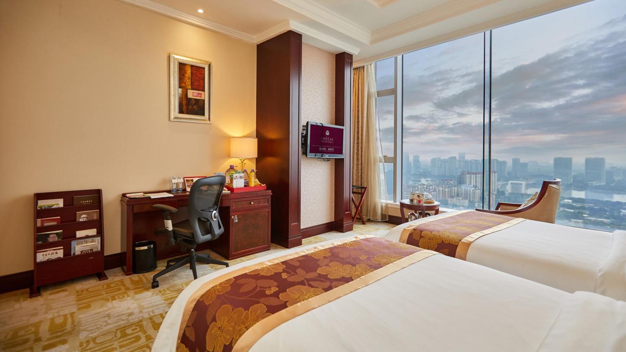 Soluxe Hotel Guangzhou - Overseas Buyers Registration Service&Canton Fair Free Shuttle Bus 15 Apr To 05 May Εξωτερικό φωτογραφία