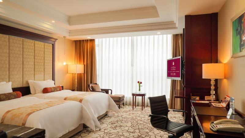 Soluxe Hotel Guangzhou - Overseas Buyers Registration Service&Canton Fair Free Shuttle Bus 15 Apr To 05 May Εξωτερικό φωτογραφία